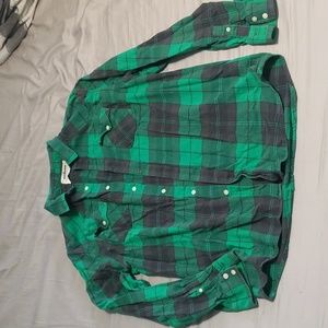 Green flannel